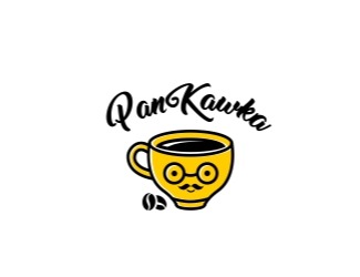 Projekt logo dla firmy Pan kawka | Projektowanie logo